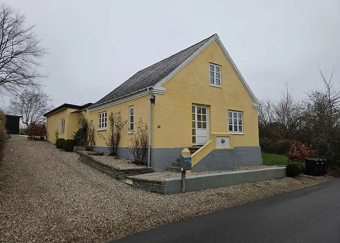 Idyllic Surrounded By Fields Tranekær